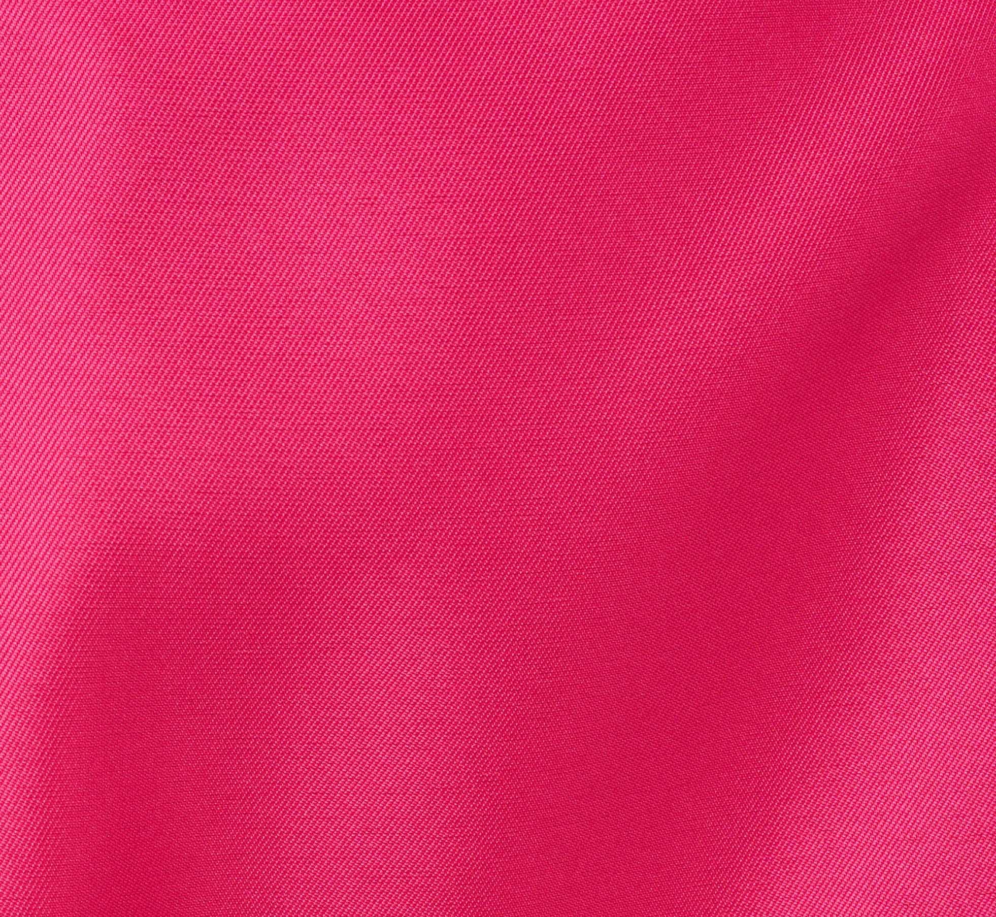 Sleeveless Mikado Fit And Flare Midi Dress With V-Back In Electric Pink