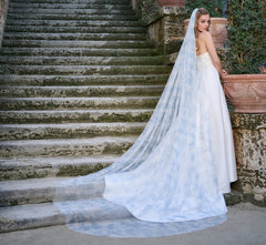 Mikado A-line gown in Ivory