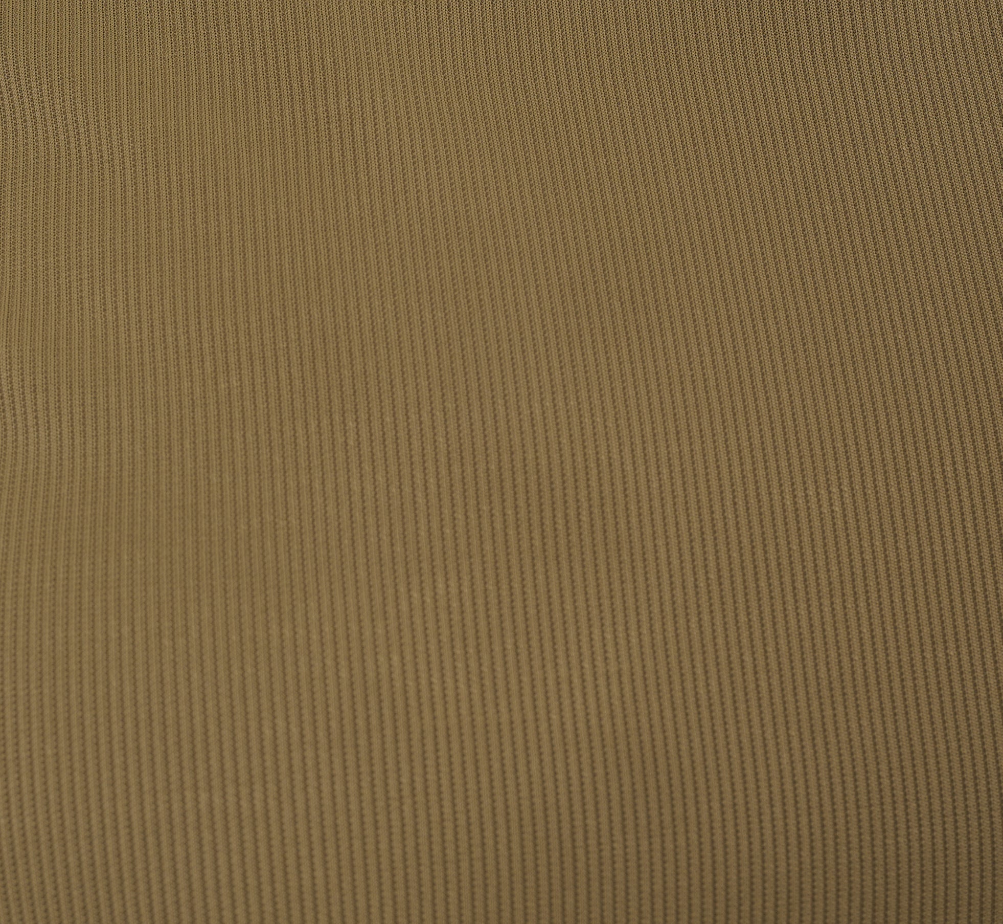 Flutter Sleeve Rib Knit Top In Army Green