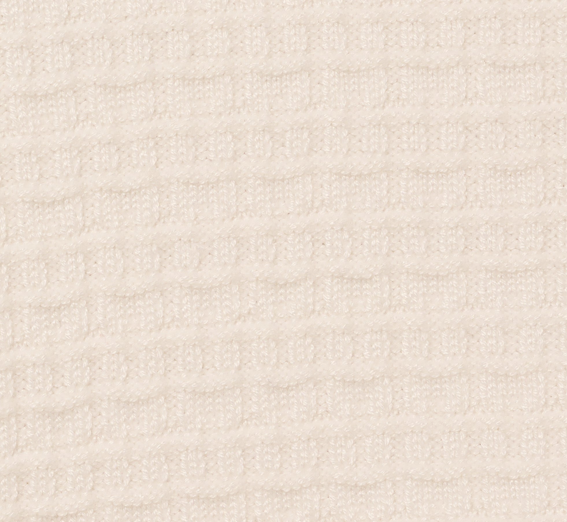 Short Sleeve Waffle Weave Polo Shirt In Ivory