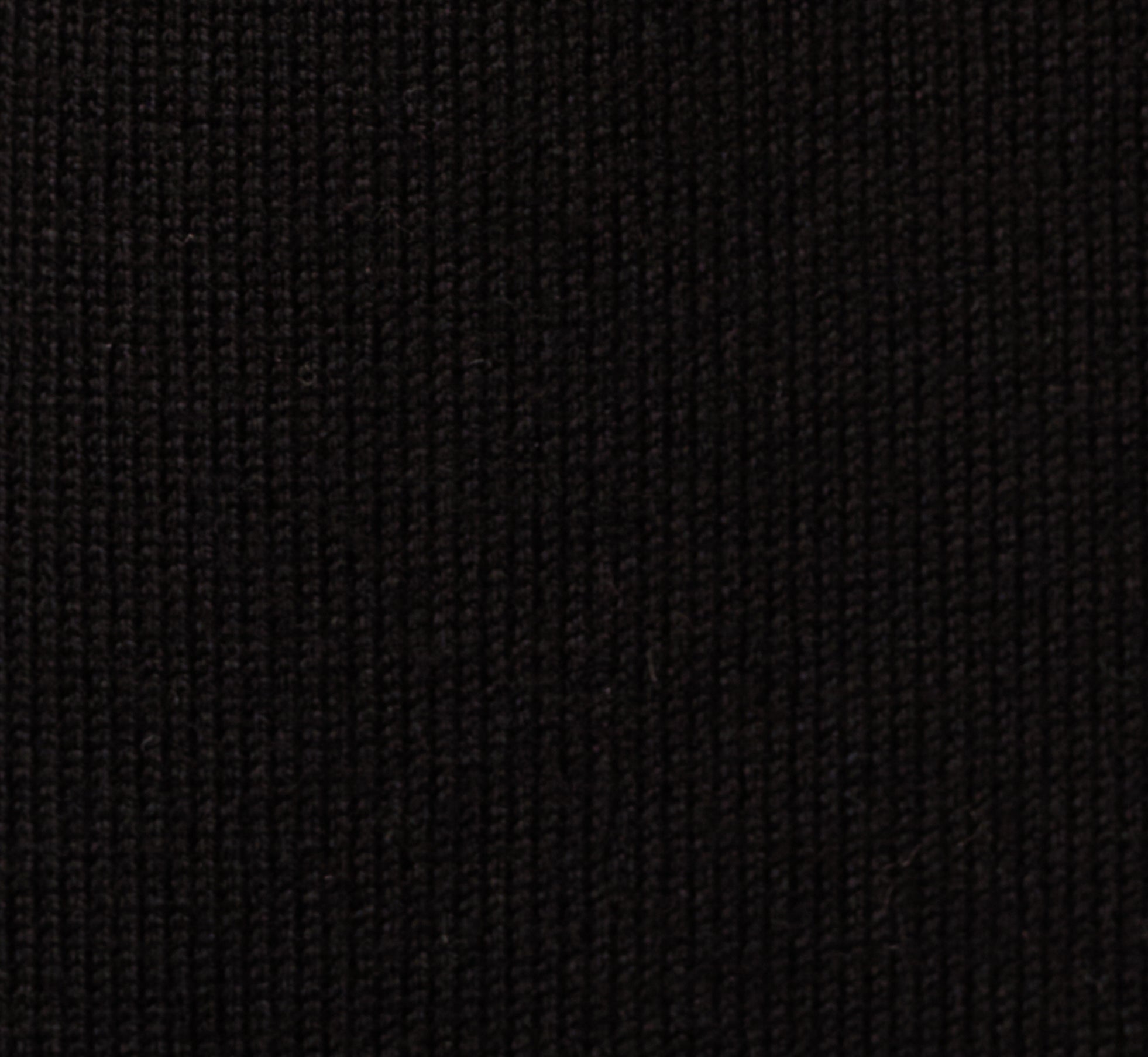 Short Sleeve Pearly Tie Neck Knit Top In Black