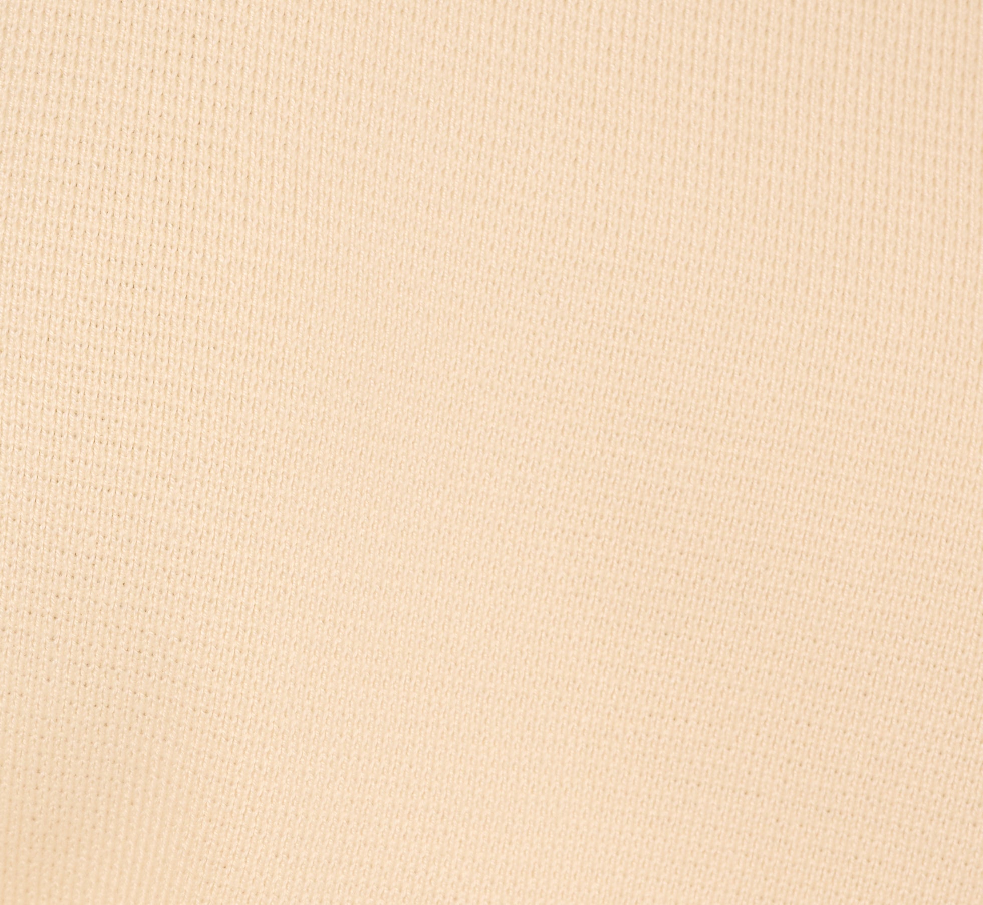 Three Quarter Sleeve Scallop Fringe Sweater In Cream