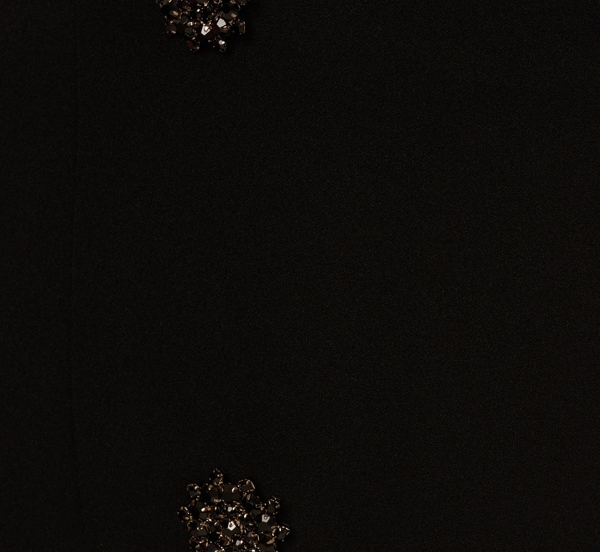 Strapless Knit Crepe Blazer Midi Dress In Black