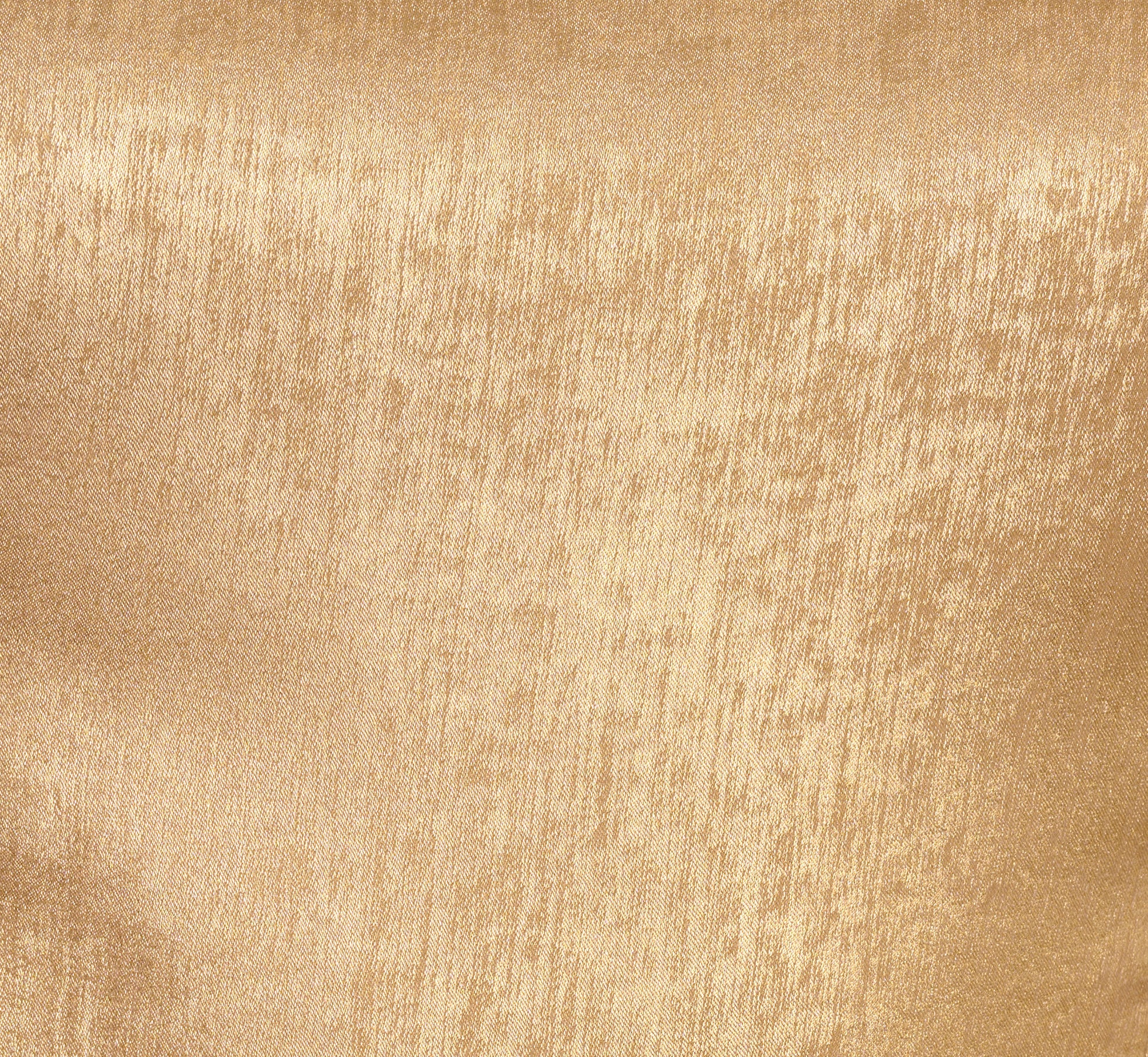 Foiled Sleeveless Beaded Collar Overlay Romper In Light Gold