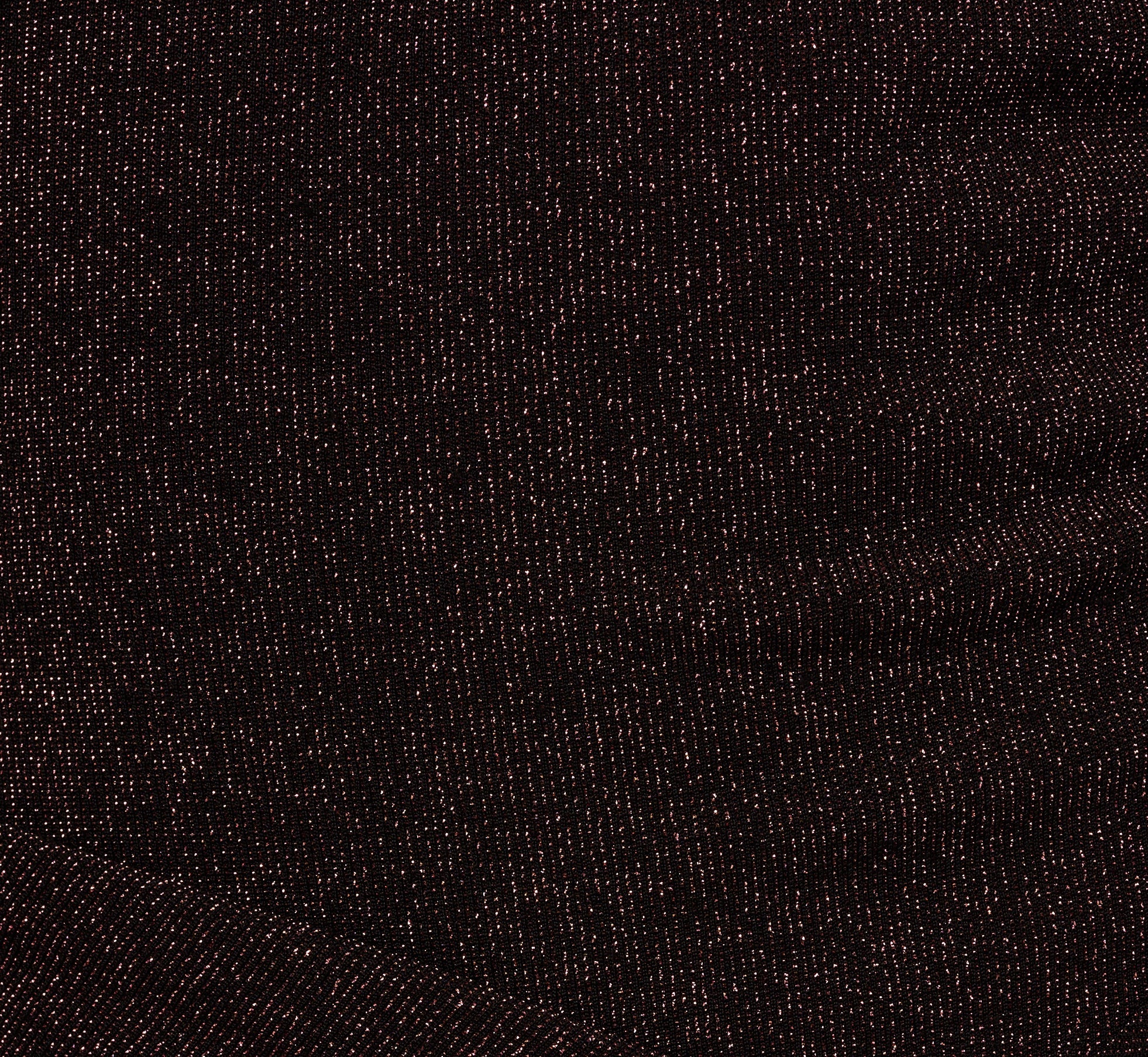 Off Shoulder Long Sleeve Metallic Knit Maxi Dress In Chocolate