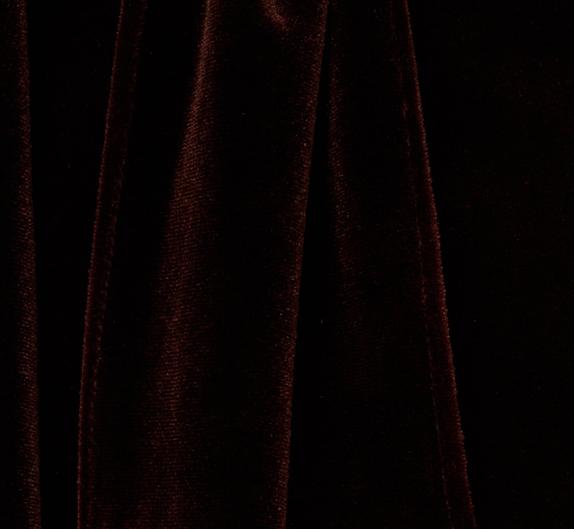 Velvet Tie Front Sheath Dress With Bell Sleeves In Dark Brown