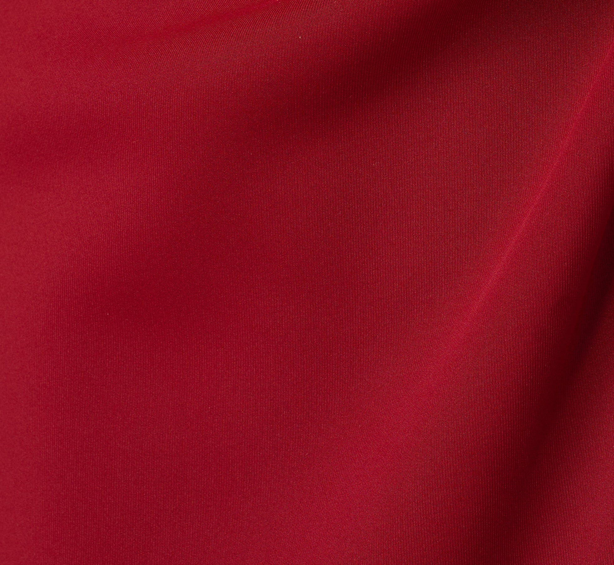 Sleeveless Flounce High Low Midi Dress In Crimson