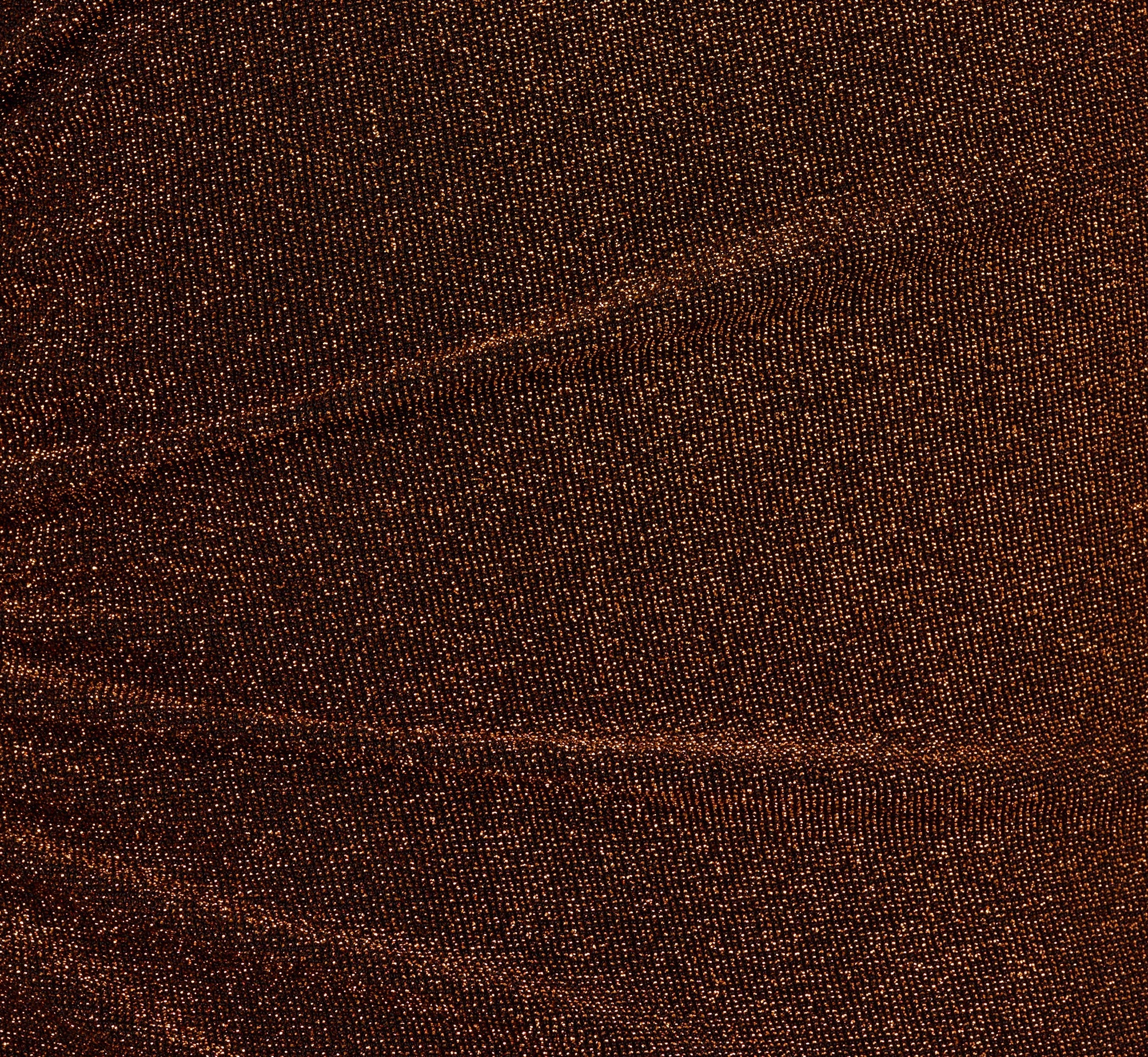 Long Sleeve Shimmer Knit Midi Dress In Bronze Black