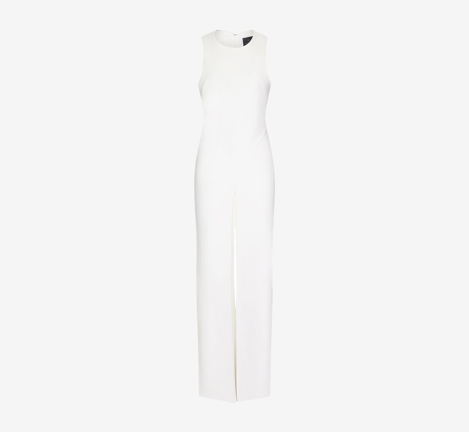 Sleeveless Asymmetrical Jumpsuit In Ivory