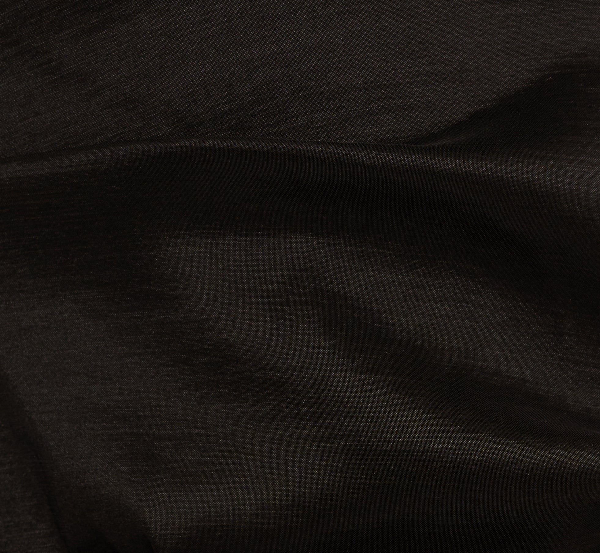 Long Sleeve Taffeta Tuxedo Gown In Black