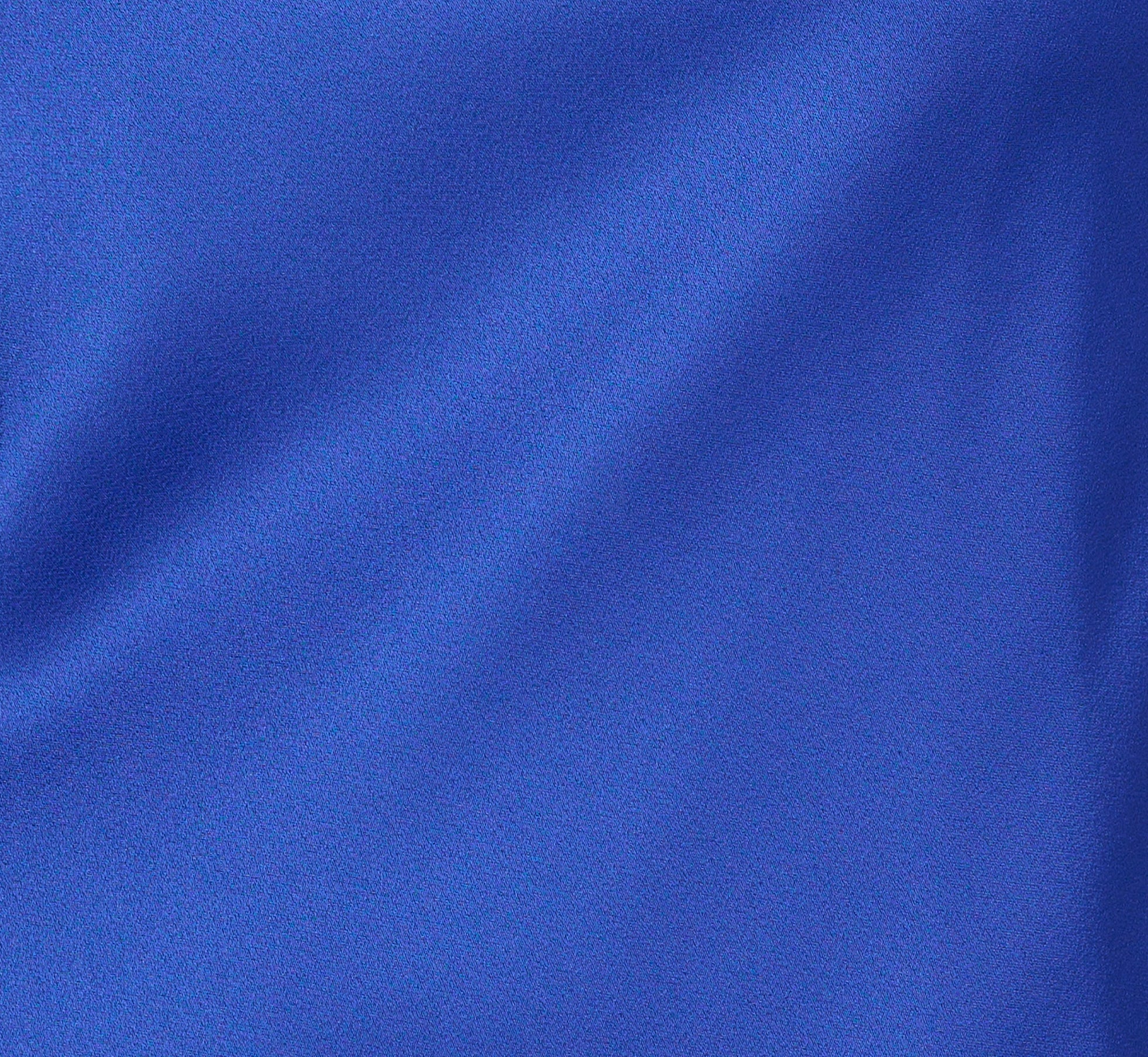 Satin Floral Beaded Halter Mermaid Gown In Deep Sapphire