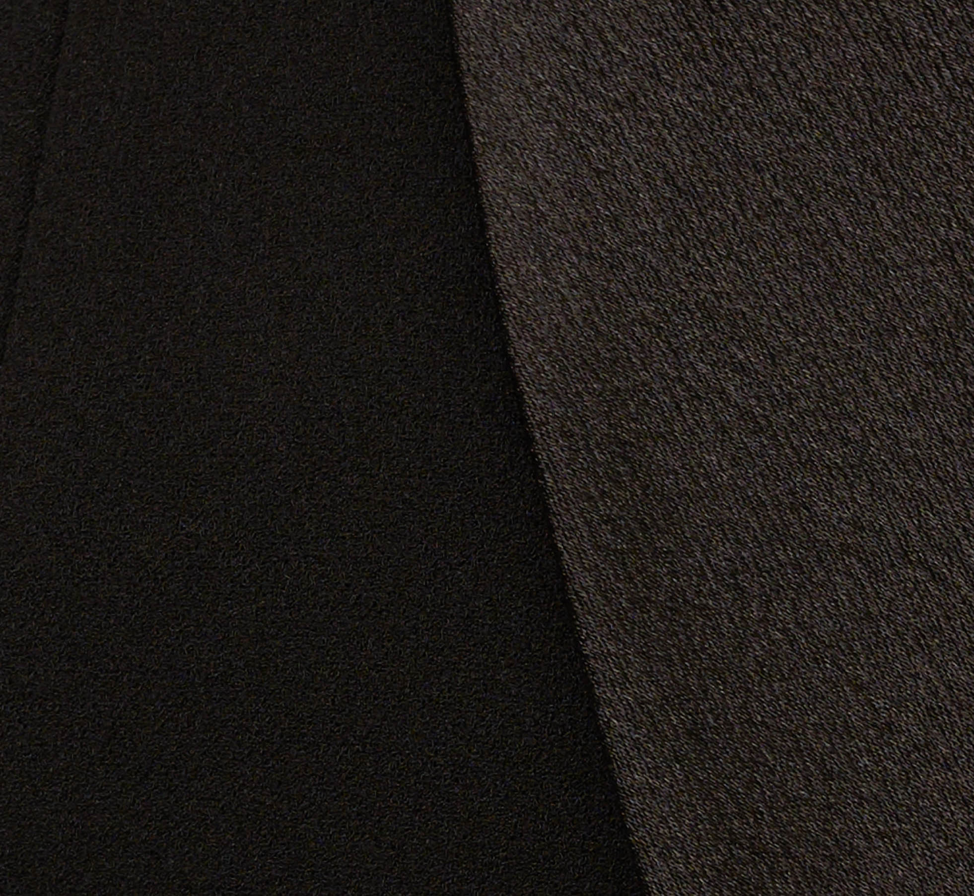 Knit Crepe Long Sleeve Blazer Dress With Feather Trim In Black